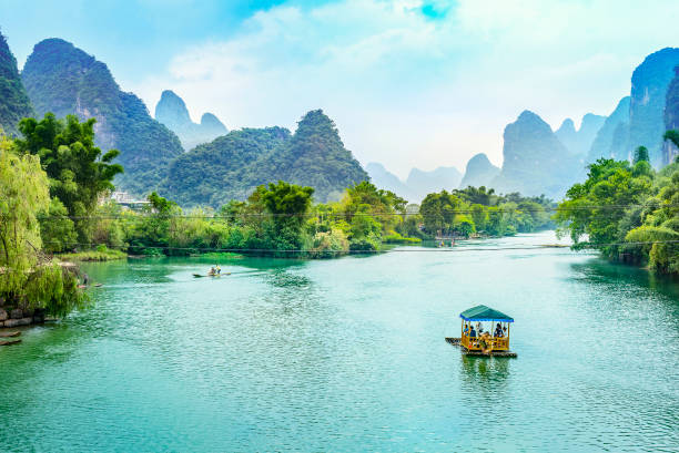 A scenic view of Pei Li Gang Ruins