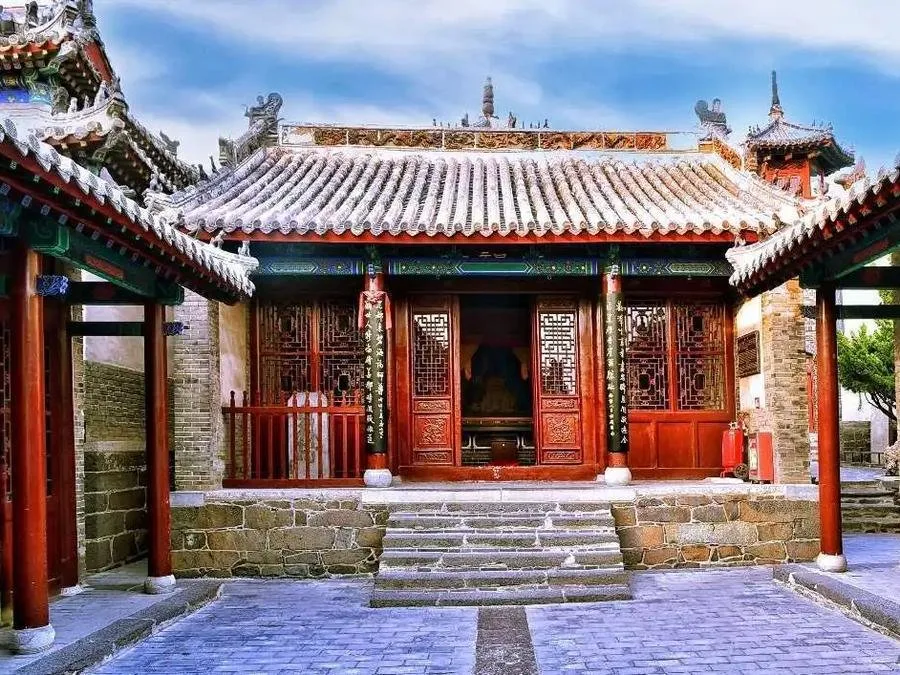 A scenic view of peng ancestral temple