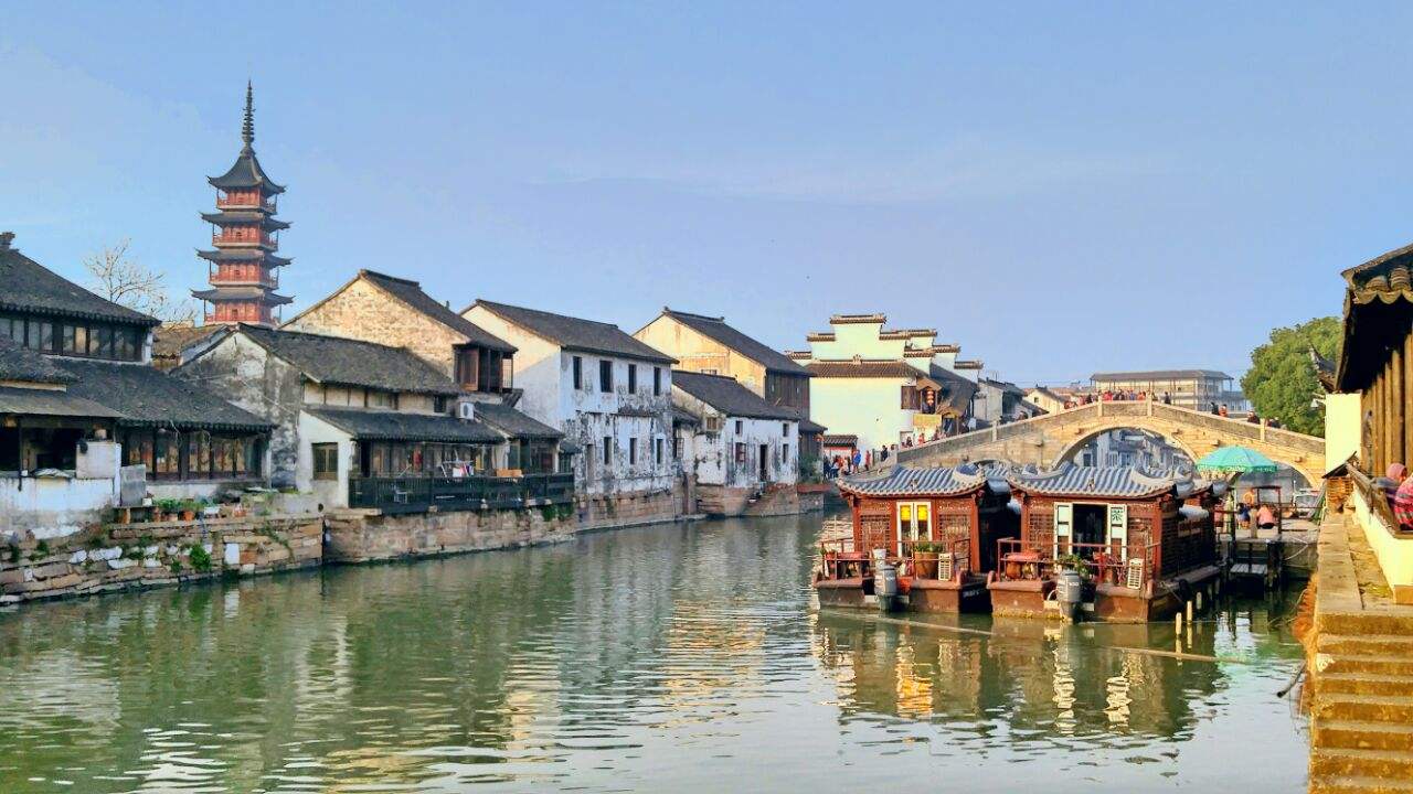 A scenic view of pingle ancient town