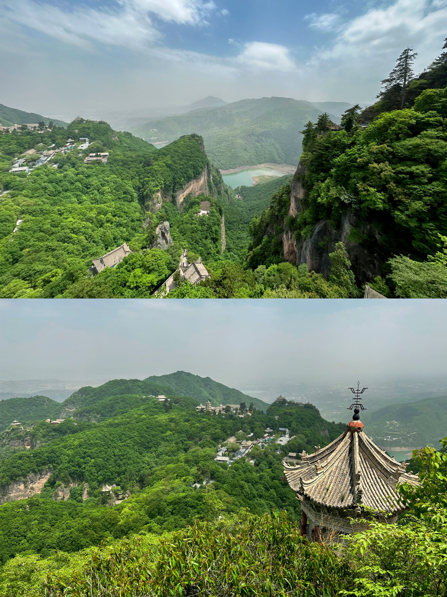 A scenic view of pingliang liupan mountain