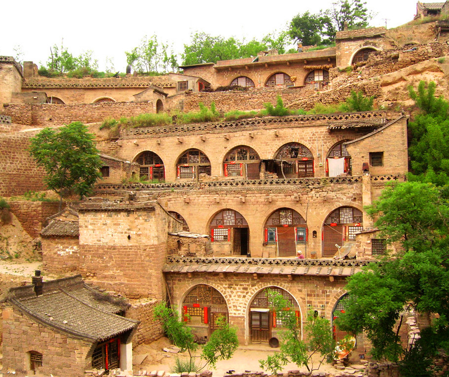 A scenic view of Qikou Ancient Town Of Wuqiang