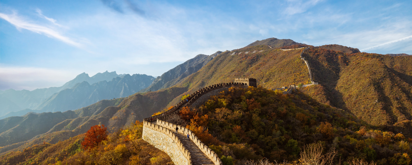 A scenic view of Qing Tian He