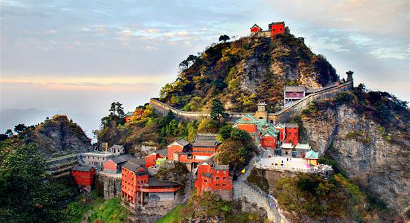 A scenic view of Ruins Of Wucheng Culture