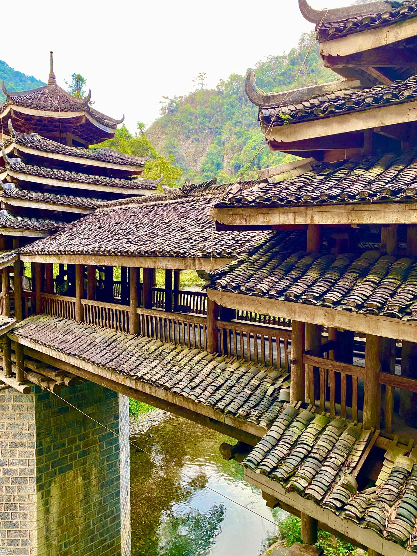 A scenic view of sanjiang drum tower