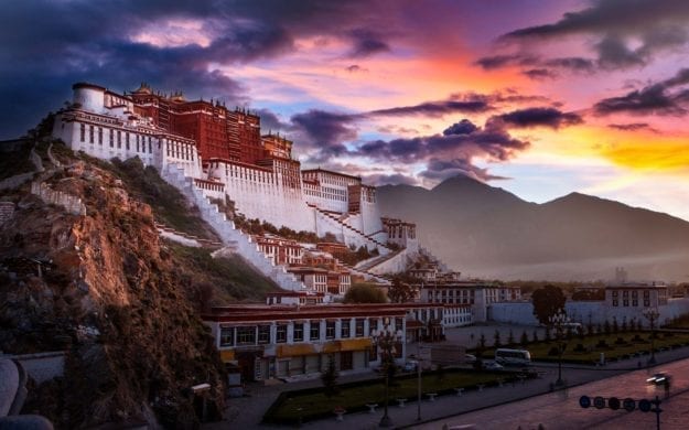 A scenic view of sera monastery