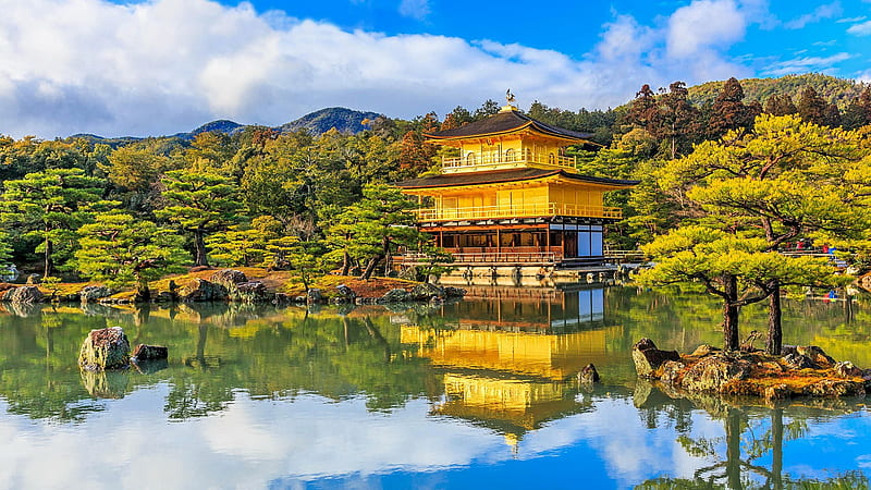 A scenic view of Shaolin Temple