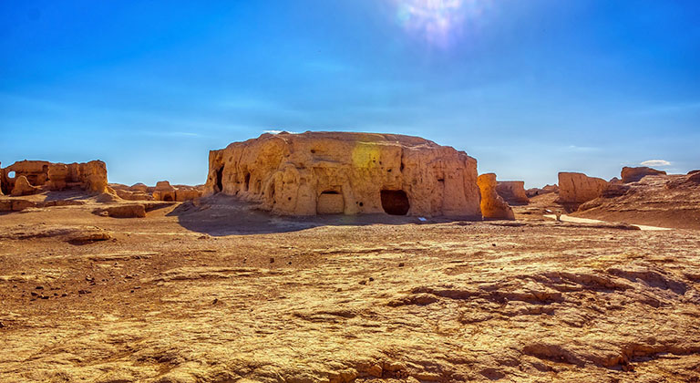 A scenic view of Shijiahe Ruins