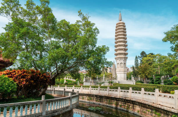 A scenic view of south putuo temple