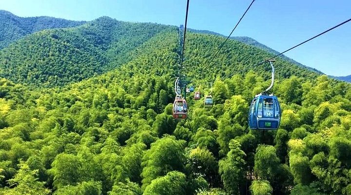 A scenic view of taizhou old street