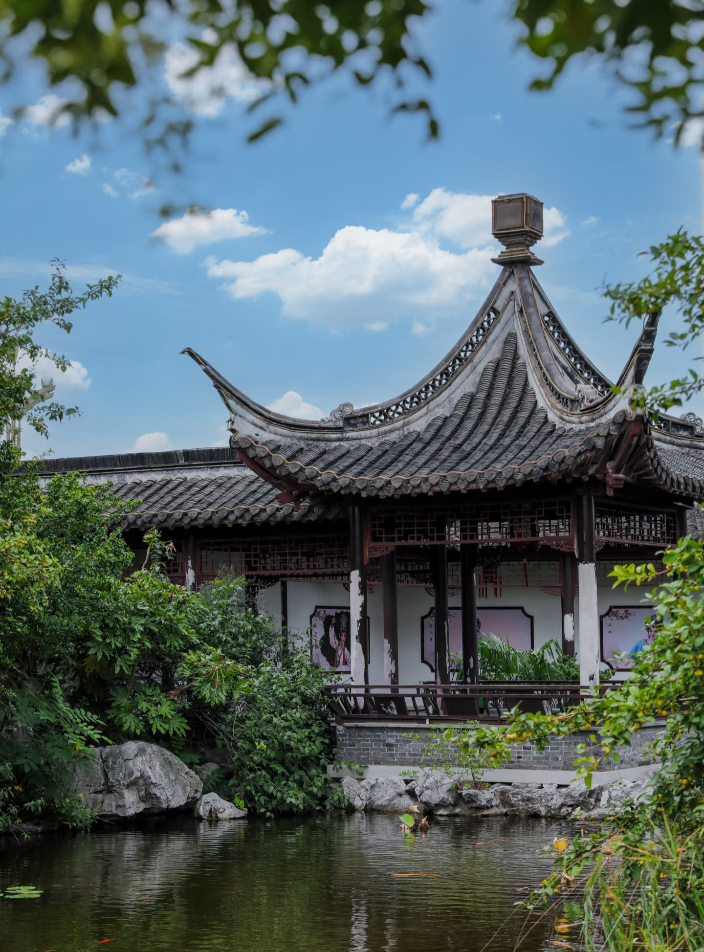 A scenic view of taizhou old street