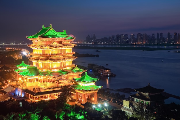 A scenic view of Tengwang Pavilion