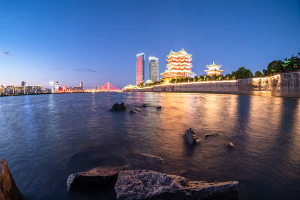 A scenic view of Tengwang Pavilion