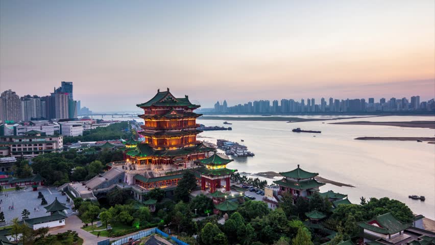 A scenic view of Tengwang Pavilion