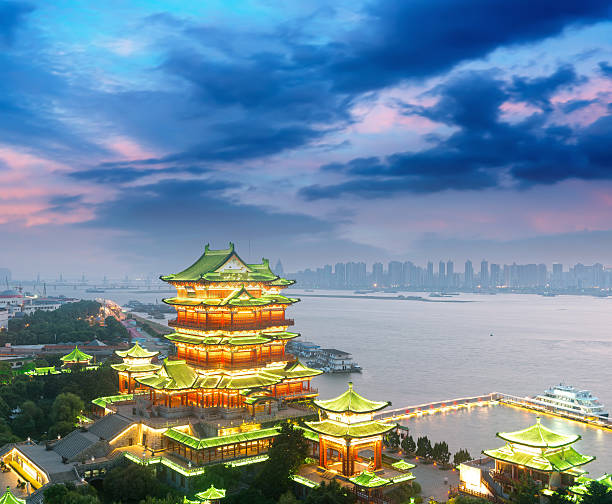 A scenic view of Tengwang Pavilion