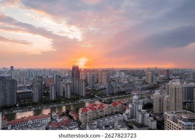 A scenic view of tianjin_ancient_culture_street