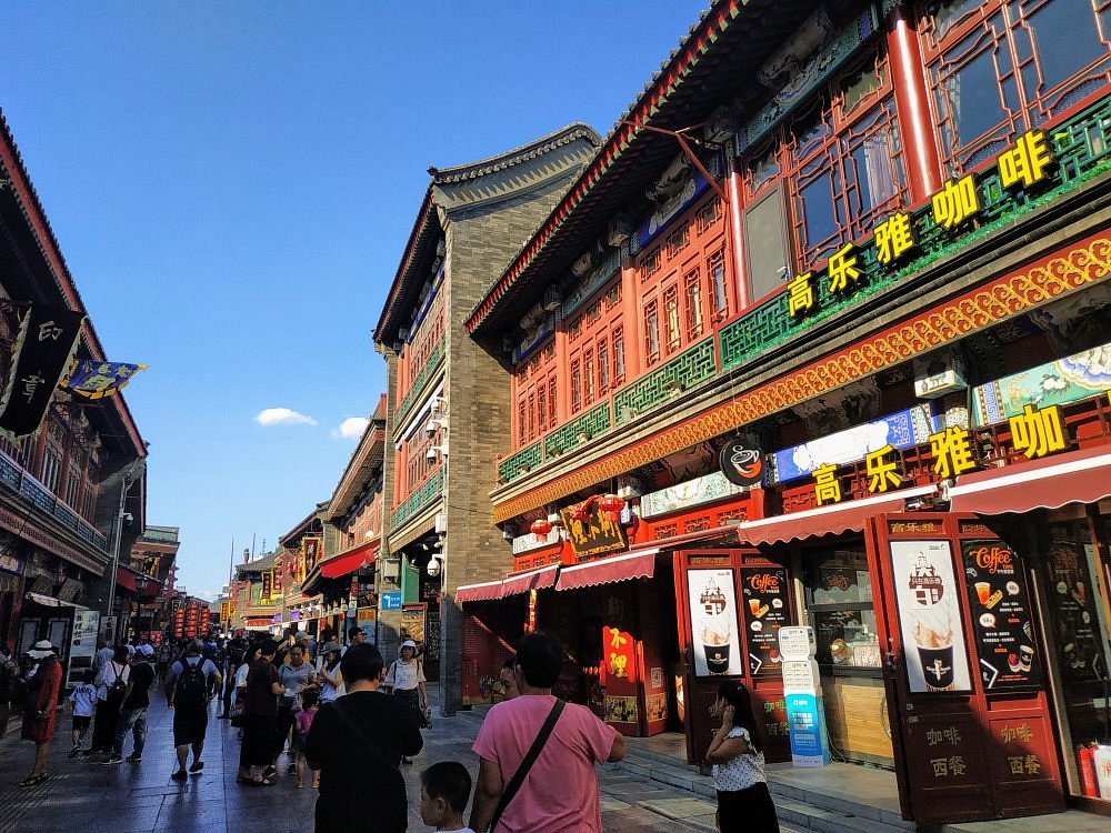 A scenic view of tianjin_ancient_culture_street