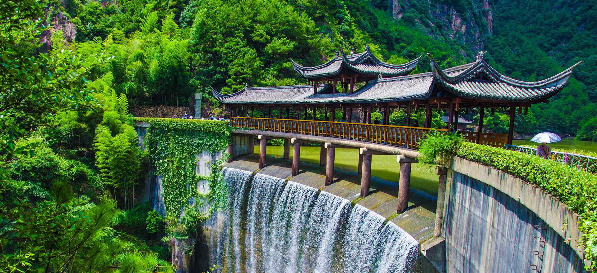 A scenic view of tiantai mountain mianyang