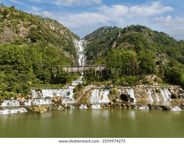 A scenic view of tiantai mountain mianyang