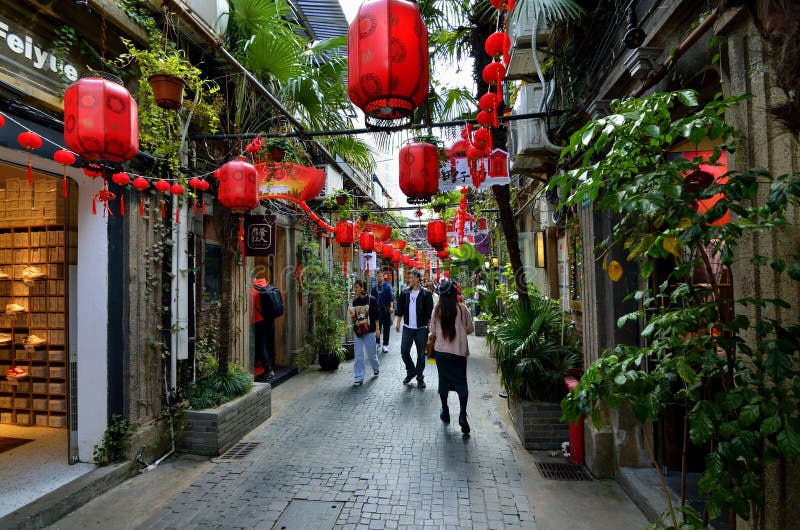 A scenic view of tianzifang