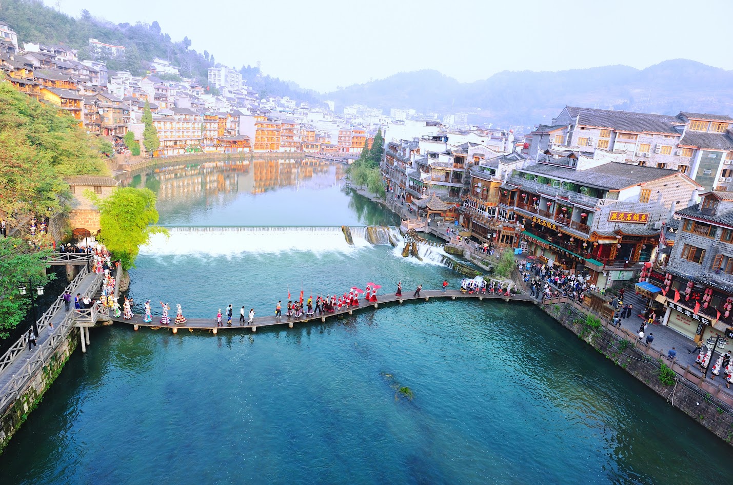 A scenic view of tongli ancient town