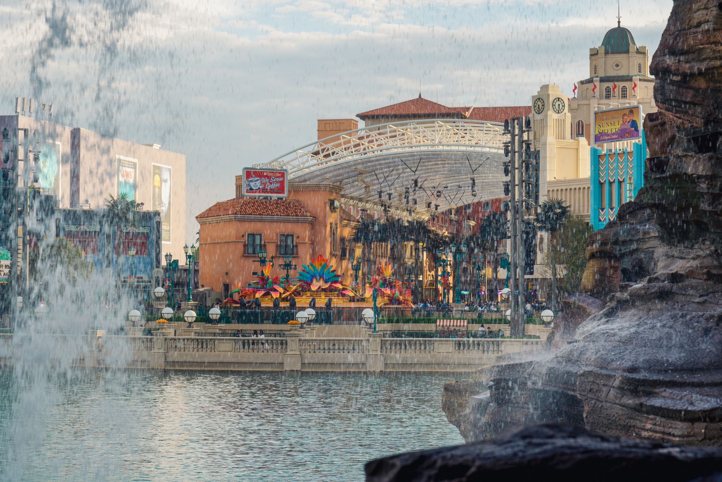 A scenic view of universal_beijing_resort
