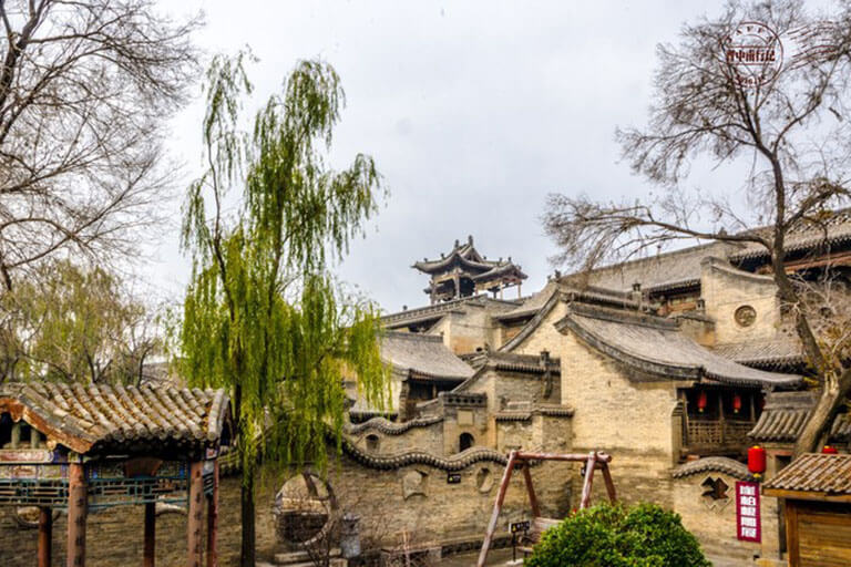 A scenic view of Wang Family Courtyard