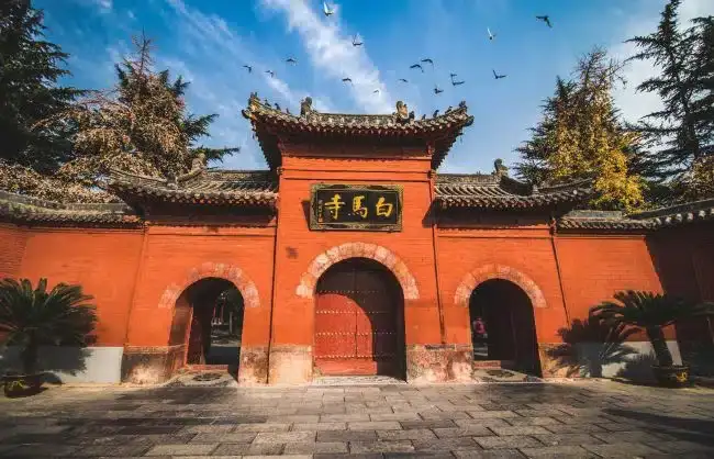 A scenic view of White Horse Temple Heritage