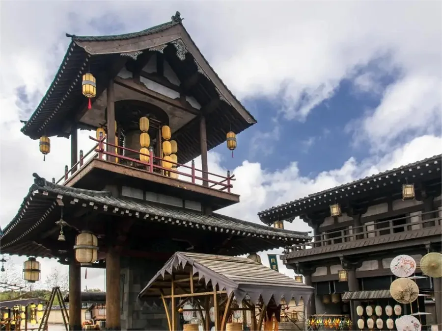 A scenic view of xiangshan film and tv city