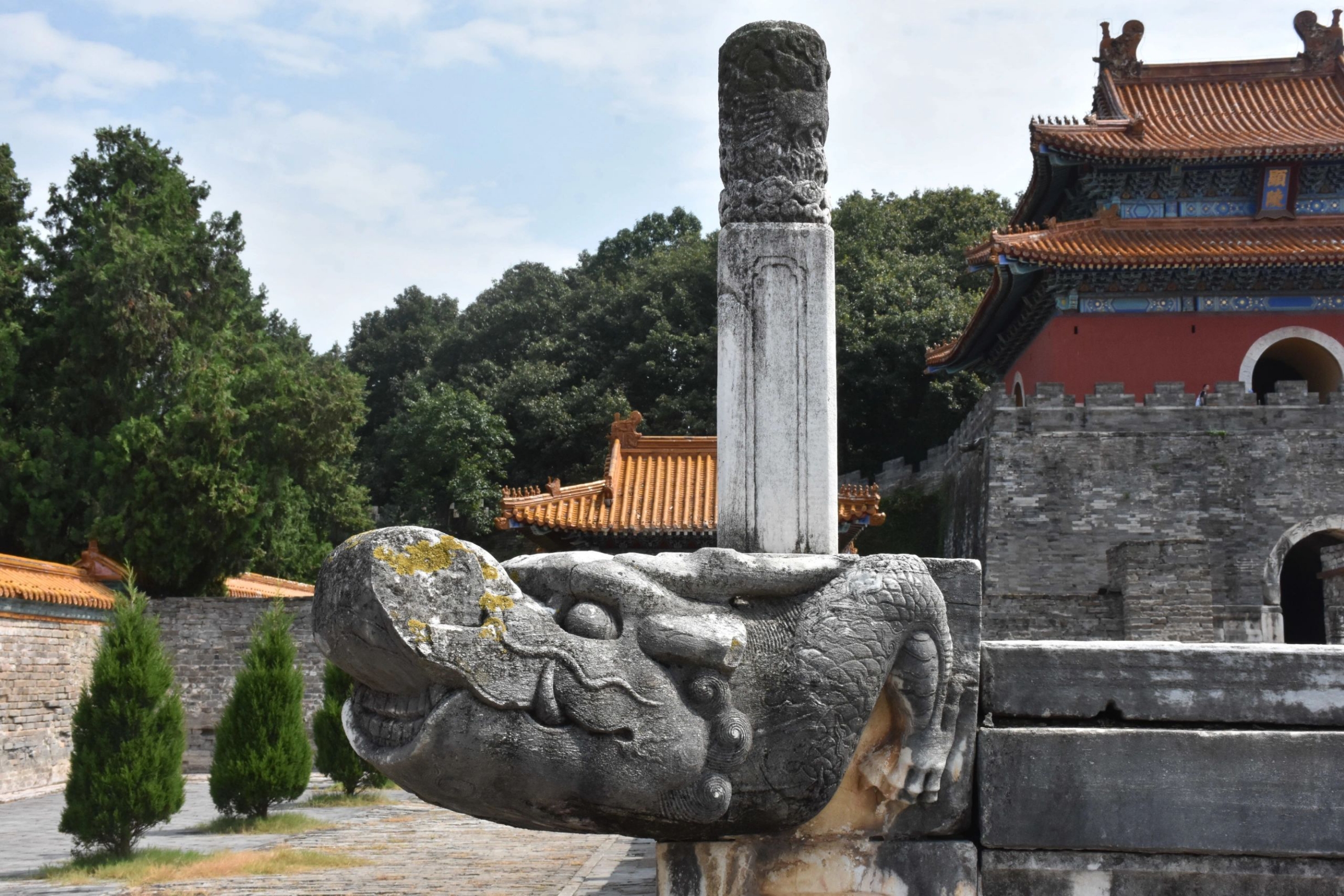 A scenic view of Xianling Mausoleum Heritage