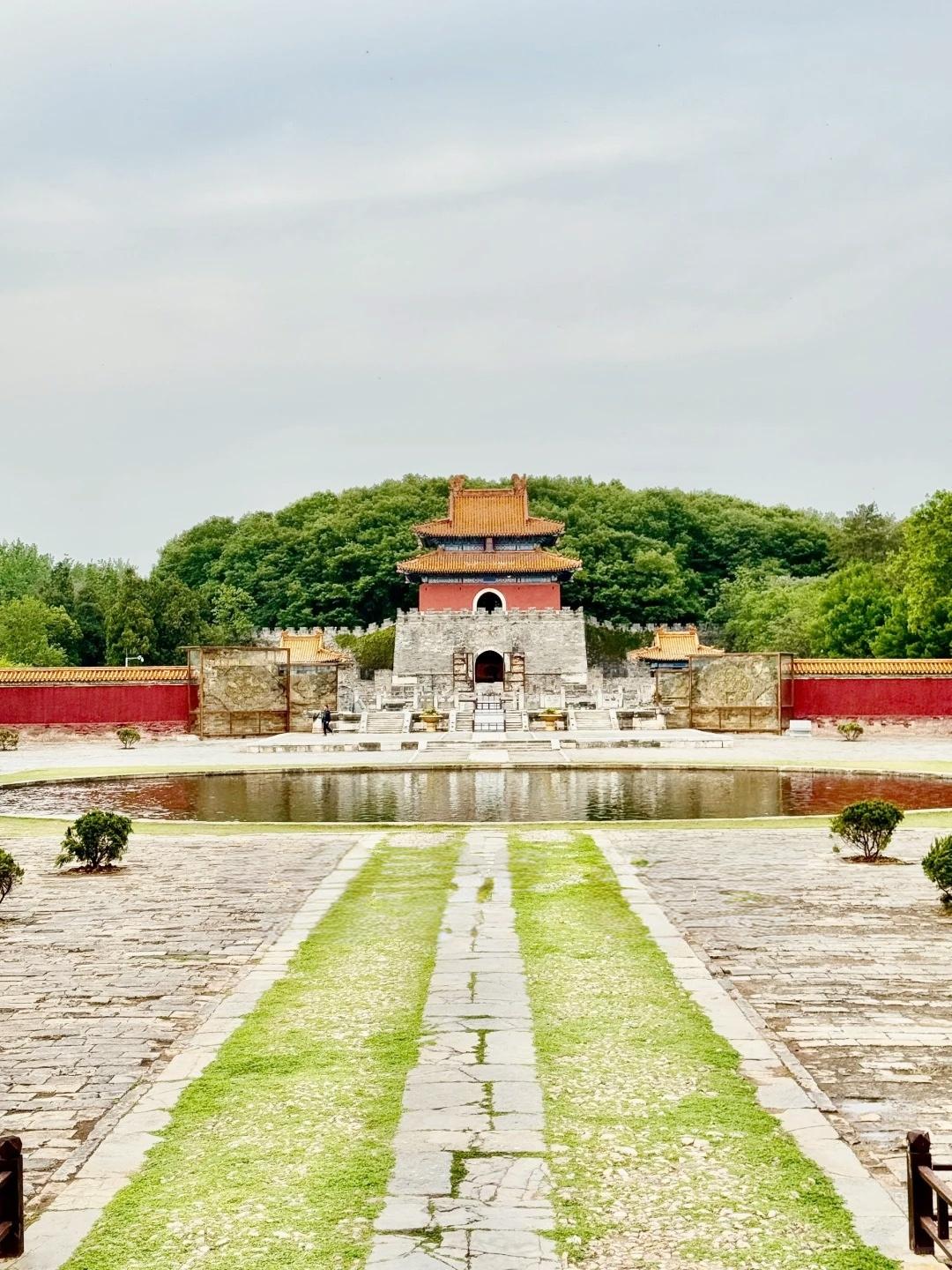 A scenic view of Xianling Mausoleum Heritage