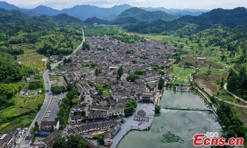 A scenic view of xihai_jun_ancient_city