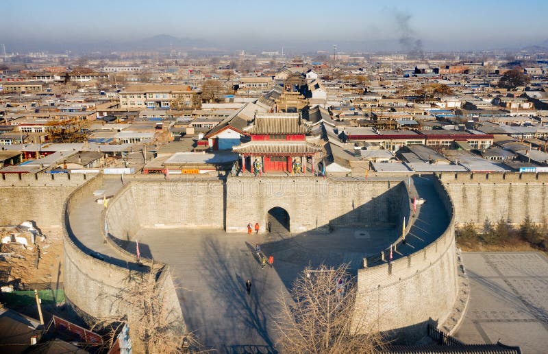 A scenic view of xingcheng_city_wall_heritage
