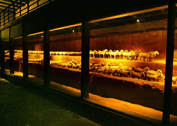 A scenic view of Xizhufeng Tomb Of Han Dynasty