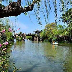 A scenic view of yangzhou city site