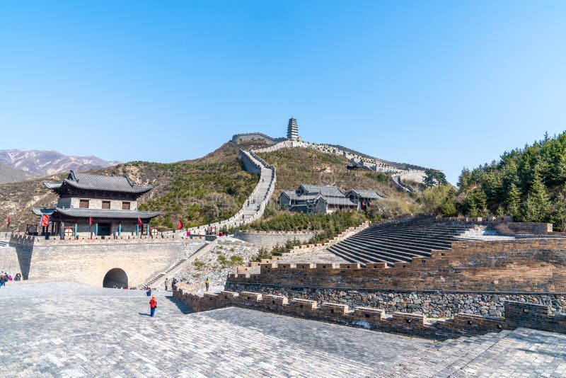 A scenic view of Yanmenguan