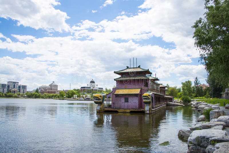 A scenic view of Yanqing Temple