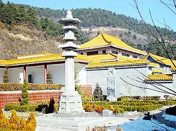 A scenic view of yaozhou_kiln_museum_scenic_area