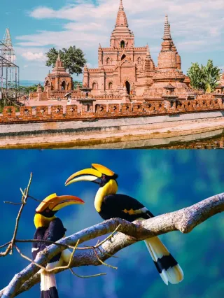 A scenic view of yingjiang temple