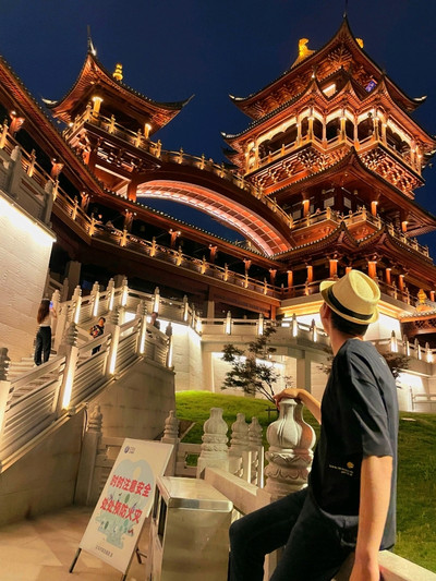 A scenic view of yiwu fortress