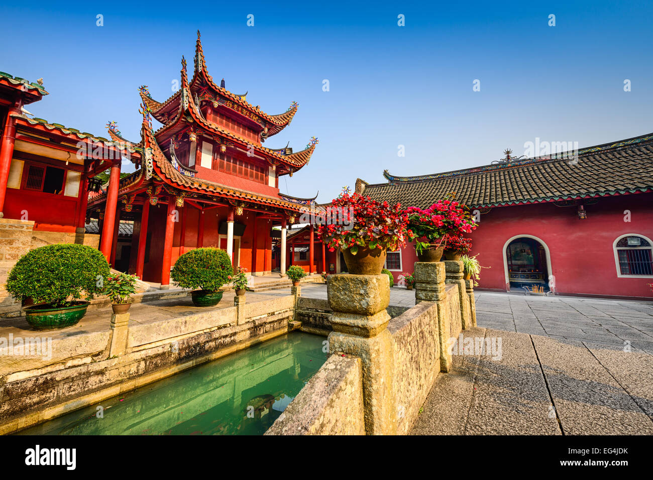 A scenic view of yongquan temple