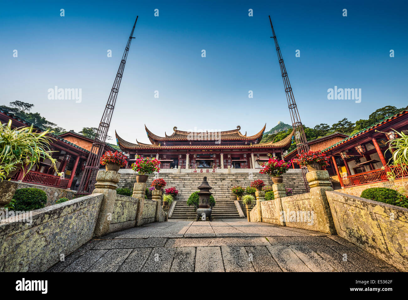 A scenic view of yongquan temple