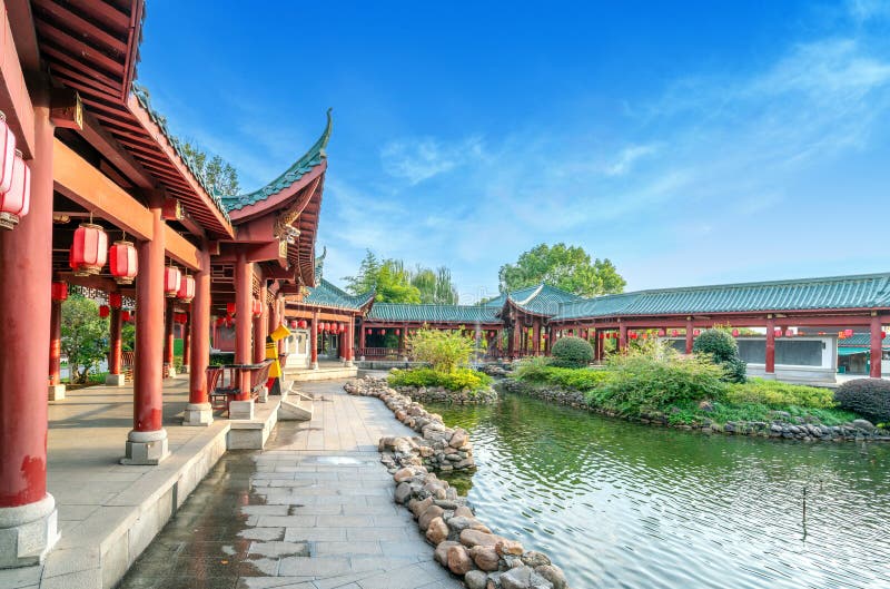 A scenic view of Yueyang Tower Junshan Island
