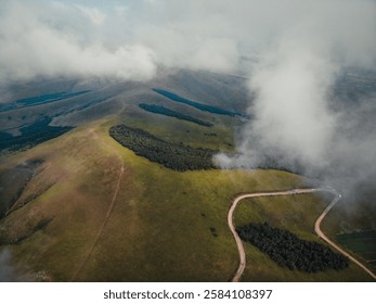 A scenic view of Zhangbei Grassland