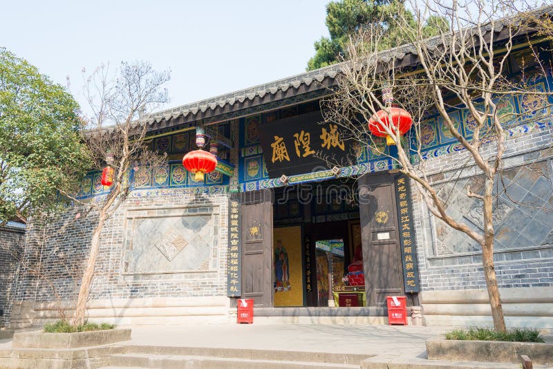 A scenic view of zhaohua ancient city