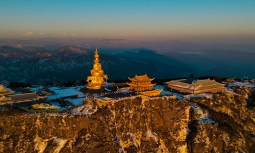 A scenic view of zhaohua ancient city