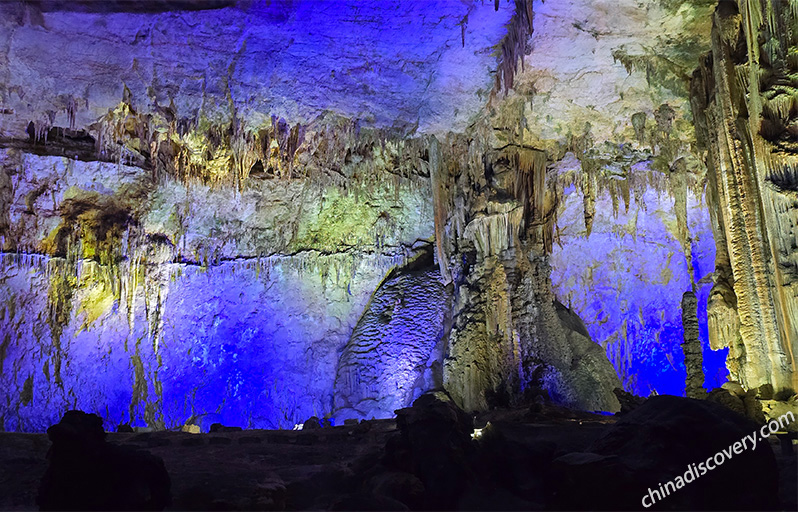 A scenic view of zhijin cave