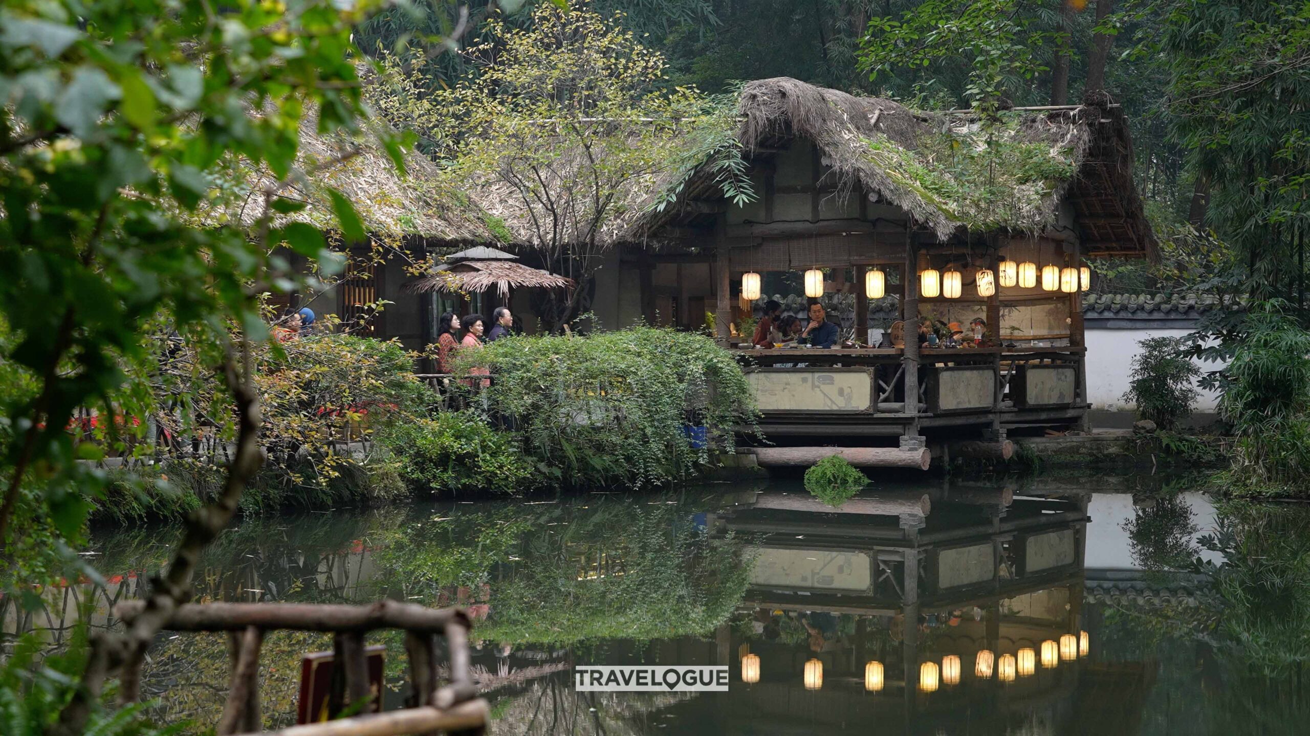 A scenic view of Zhuge Liang S Thatched Cottage