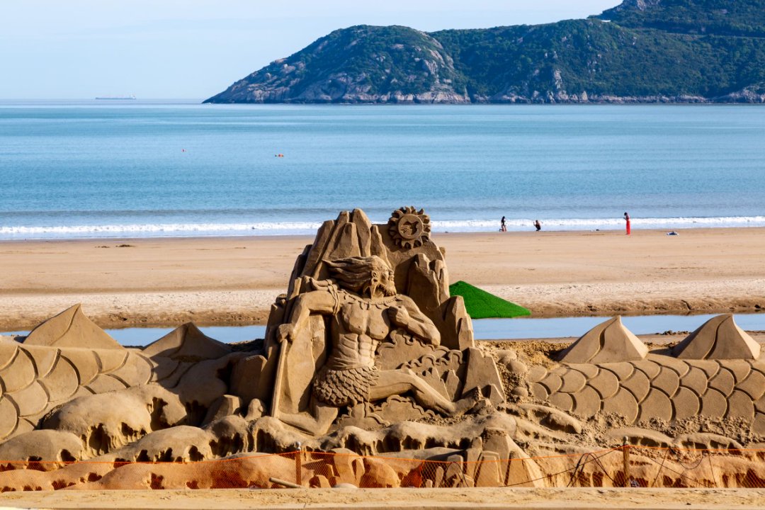 A scenic view of zhujiajian scenic area