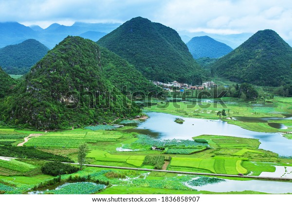 A scenic view of zicheng site