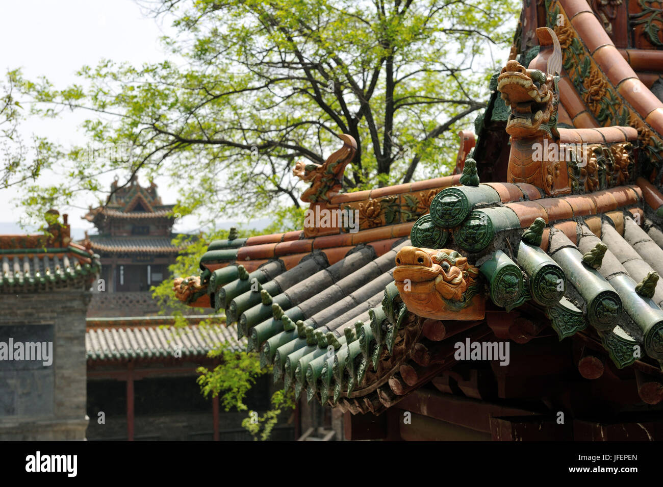 A scenic view of Zishou Temple